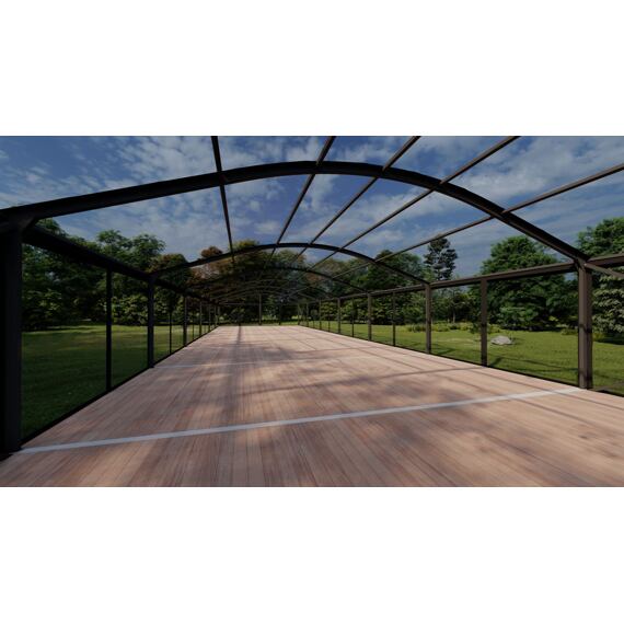 Exkluzivní „Glass“ obloukový stan 10x65m - Rohlík KVIFF 