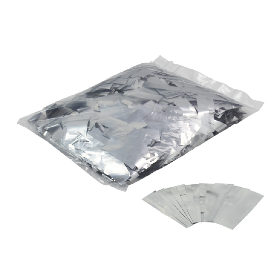 Konfety Metallic - stříbrné - balení 1 kg