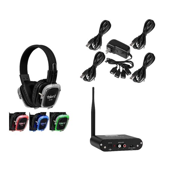 Silent disco set 50ks