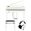Pronájem bílého piana Yamaha 865GPWH - SET